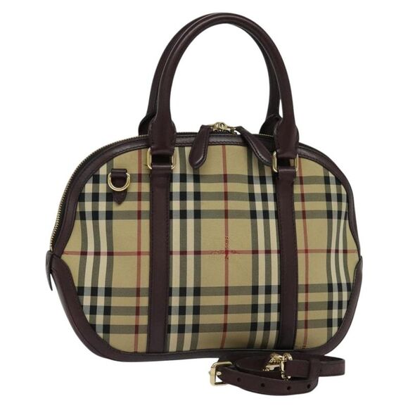 Pre Loved burberry Women Beige Handbags - Picture 1 of 8